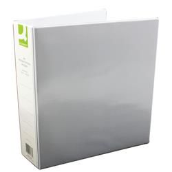 Q-Connect Presentation 50mm 4D-Ring Binder A4 White Pk 6 - KF01333Q