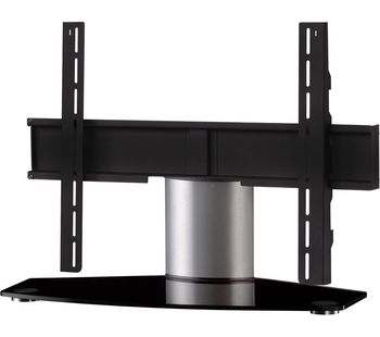 SONOROUS Plasma PL2310 B-SLV 750 mm TV Stand with Bracket - Black & Silver, Black