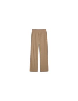 Pantalones puma essentials elevated high-waist straight leg pants