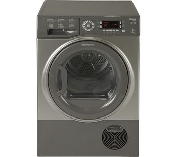 Hotpoint Tumble Dryer Futura SUTCD97B6GM Condenser  - Graphite, Graphite