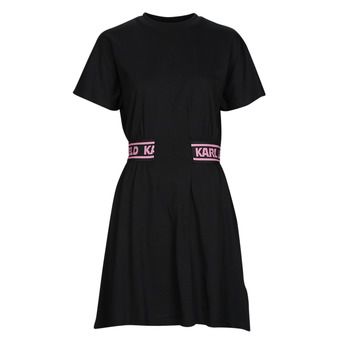 Karl Lagerfeld Vestido JERSEY DRESS W/LOGO WAIST para mujer