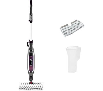 Shark S6003UK Smartronic Deluxe Klik N' Flip Steam Mop - Bordeaux, Stone