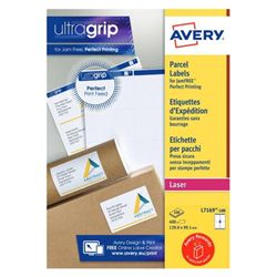 Avery Addressing Labels Laser Jam-free 4 per Sheet - L7169-100