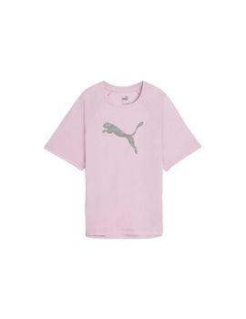 Camiseta puma evostripe graphic mujer lila