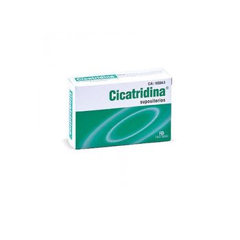 cicatridina supositorios 10 uds