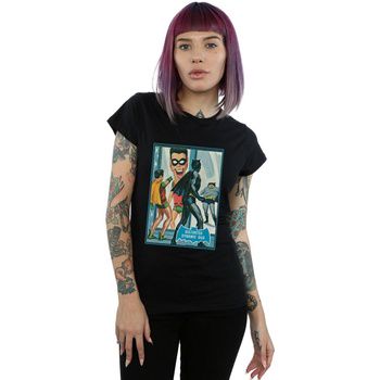 Dc Comics Camiseta manga larga Batman TV Series Dynamic Duo para mujer