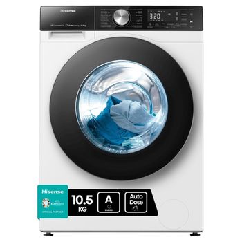 Hisense WF5S1045BW Lavadora Carga Frontal 10Kg A Blanca