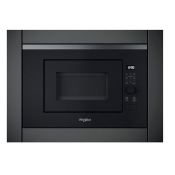 Microondas Integrable - Whirlpool WMF201G, 20 litros, Negro