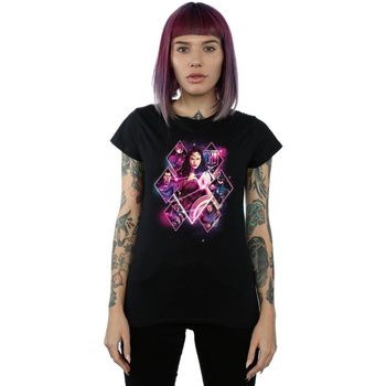 Dc Comics Camiseta manga larga Justice League para mujer