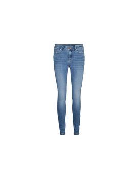 Pantalón vero moda flash mrkinny jeans li347 medium blue denim mu