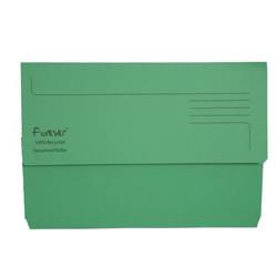 Exacompta Forever Document Wallet Manilla Foolscap Bright - 211/5004