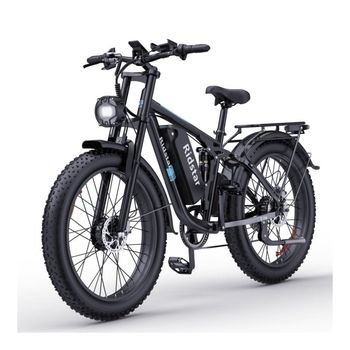 Ridstar E26 Pro Bicicleta Eléctrica Doble Motor 500w*2 Batería 48v23ah 26