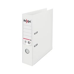 Rexel Choices 75mm Lever Arch File Polypropylene A4 White