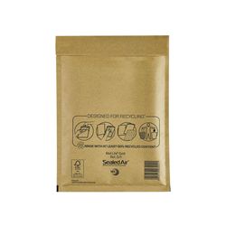 Mail Lite Bubble Postal Bag Gold D1-180x260 Pack of 100 101098093