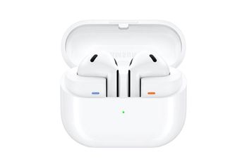 Auriculares Inalámbricos - SAMSUNG Galaxy Buds3, Blanco, Cancelación Ruido