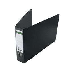 Leitz 180 Oblong Lever Arch File A3 Black (2 Pack)