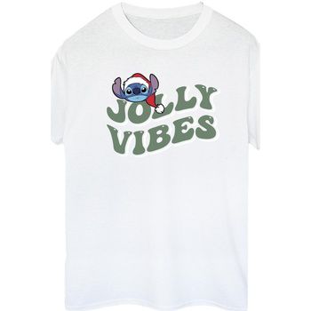 Disney Camiseta manga larga Jolly Chilling Vibes para mujer