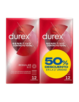 Durex Duplo Sensitivo Contacto Total Duplo 24 Ud. - Durex