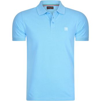 Cappuccino Italia Polo Polo Plain Pique para hombre