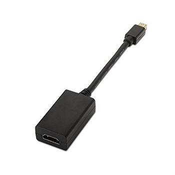 Cable Nanocable Conversor Minidisplay Port A Hdmi Macho-Hembra 15Cm Negro