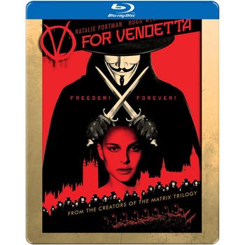 V For Vendetta - Importación - Steelbook de Edición Limitada (Región 1)