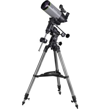 Bresser Maksutov Telescopio Astronómico 100/1400 EQ3 con Adaptador para Smartphone