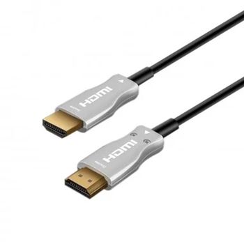 Cable Hdmi Ewent 4K Uhd Fibra Optica Hibrido 15M/ Macho - Macho