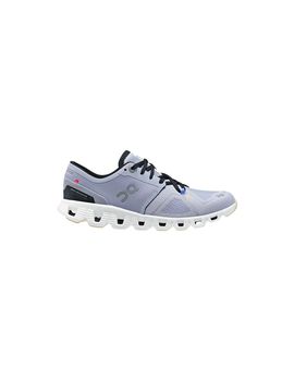 Zapatillas de running on running cloud x 3 mujer gris