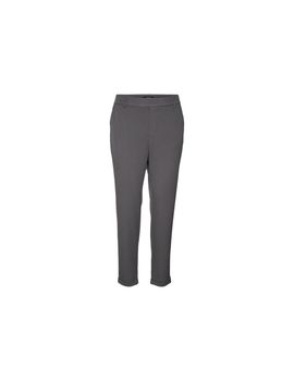 Pantalón vero moda maya looseolid grey pinstripe mujer