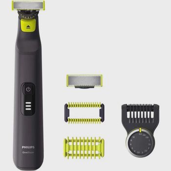 Recortadora, Barbero y Afeitadora Philips OneBlade Pro 360 QP6541/15 - Cara y Cuerpo, Recorta,