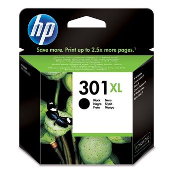 Cartucho de Tinta Original HP 301XL Negro