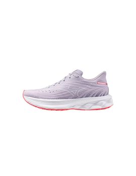 Zapatillas de running mizuno wave skyrise 6 mujer violeta claro