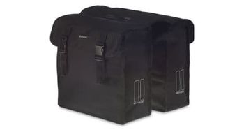 Basil mara doble bolsa de bicicleta 35 litros negro xl