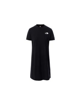 Vestido de montaña the north face logo negro mujer