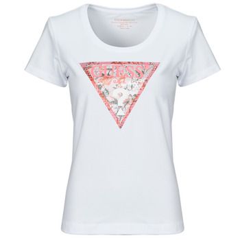 Guess Camiseta RN SATIN TRIANGLE para mujer