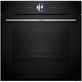 Bosch Serie 8 HSG7361B1 Horno Eléctrico con Vapor 71L A+ Negro