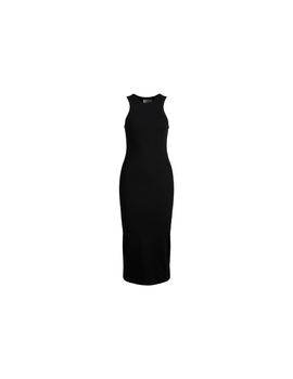 Vestido jack and jones jxforest str sl rib mujer black