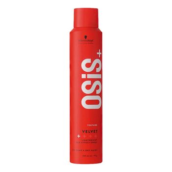 OSiS+ Velvet - 200 ml - Schwarzkopf - Spray con efecto cera de fijación ligera y brillo natural.