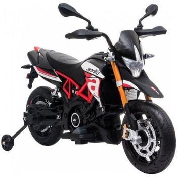 Ataa Cars Aprilia Moto Eléctrica 12V Negra