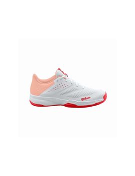 Zapatillas de tenis wilson kaos stroke 2.0 mujer blanco/peach par