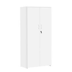 Sonata Premium Cupboard with 3 Shelves - White - EP1600CPWH