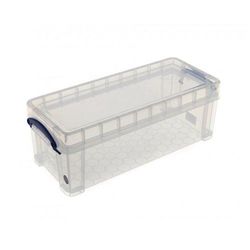 Really Useful Clear Plastic Storage Box 6.5 Litre