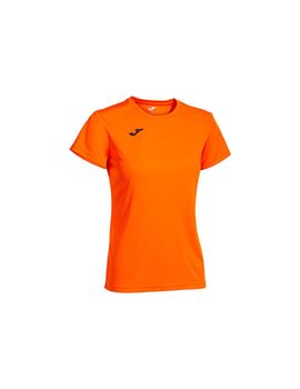 Camiseta joma combi mujer/niña naranja m/c