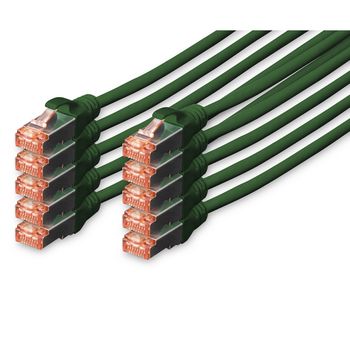 Digitus Cable de Red S-FTP Cat. 6 LSZH 1m Verde 10 Unidades