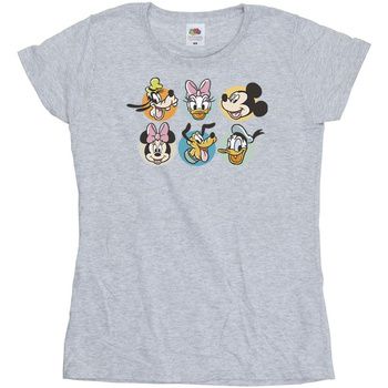 Disney Camiseta manga larga Mickey Mouse and Friends para mujer