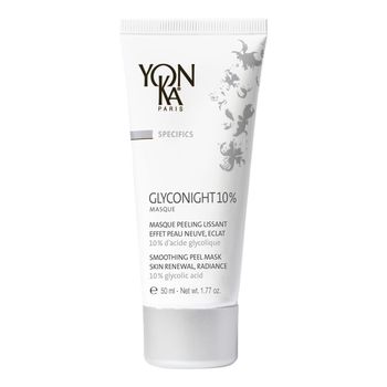 Glyconight 10% Masque - 50 ml - Yon-Ka - Mascarilla peeling con un 10% de ácido glicólico puro.