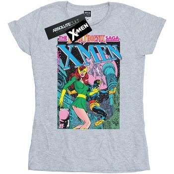 Marvel Camiseta manga larga X-Men The Dark Phoenix Saga para mujer