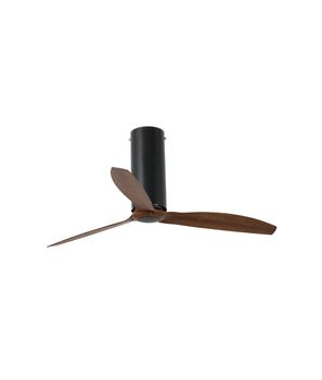 Ventilador de techo negro TUBE FAN