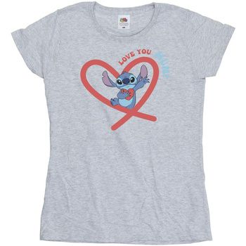 Disney Camiseta manga larga Love You Mum para mujer