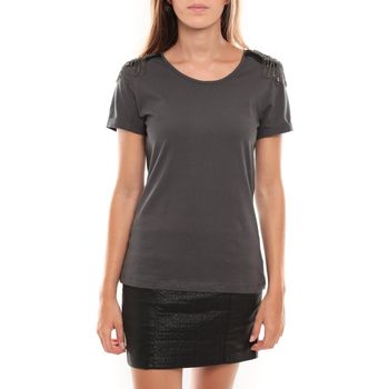 Vero Moda Blusa Barut SS Top 96915 Anthracite para mujer